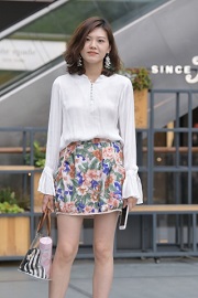 街拍大胸美女精选